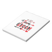 Bloc-note Groupe d'équipe de cadeaux mariage (Tourné)