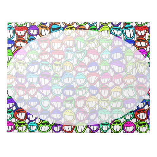 BLOC-NOTE GROUPE D'FACES COOL (Devant)