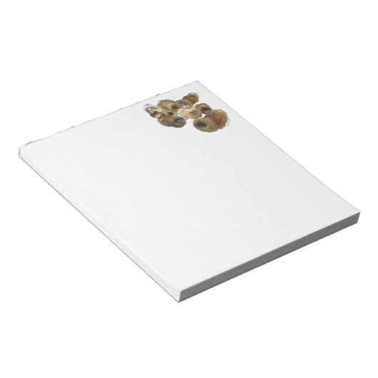 Bloc-note Groupe Pekingese (Incliné)