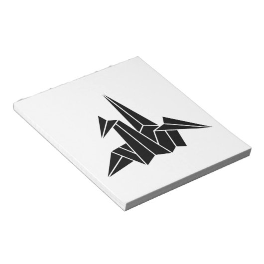 Bloc-note Grue en papier (Incliné)