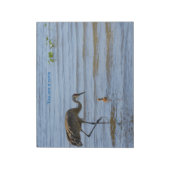 Bloc-note Grue Sandhill avec le babyfoot (Tourné)