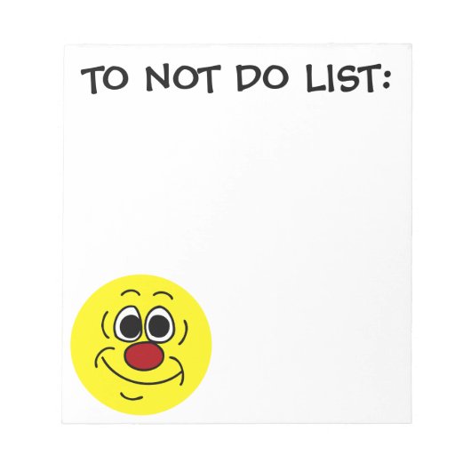 Bloc-note Grumpey à visage Cocky (Devant)