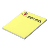 Bloc-note Grumpey du visage ennuyé (Tourné)