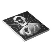 Bloc-note grunge abraham lincoln (Incliné)