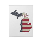 Bloc-note Grunge American Michigan | Vous Customisez (Tourné)