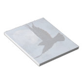 Bloc-note Grunge Raven & Moon Lt Blue Art Design (Incliné)