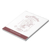 Bloc-note GRYFFINDOR™ Détermination Courage Bravoure Armoiri (Tourné)