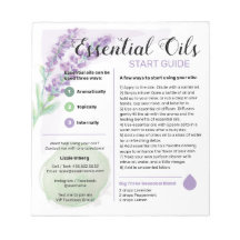 Guide de démarrage des huiles essentielles de lava