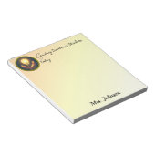 Bloc-note Guider l'esprit de demain cadeau enseignant (Incliné)