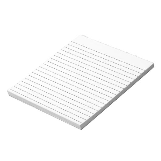Bloc-note Guides en papier liné (Tourné)