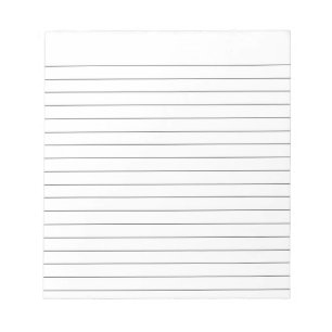 Bloc-note Guides en papier liné
