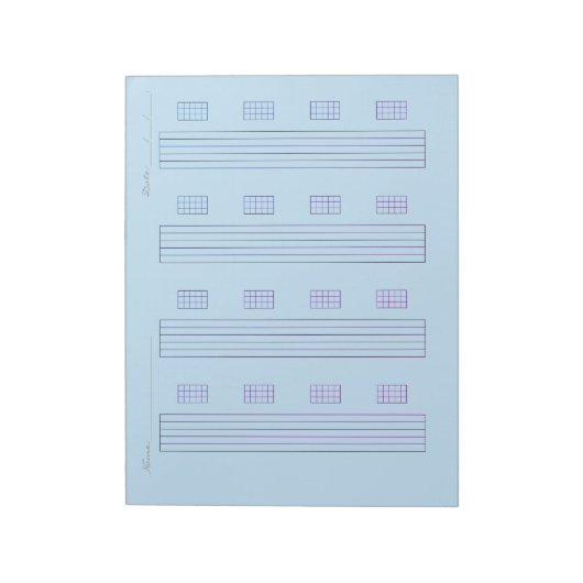 Bloc-note Guitar Tab Paper – Printable Tablature Template (Tourné)