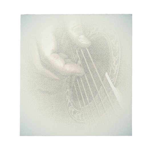 Bloc-note Guitare acoustique (Devant)