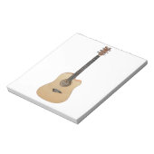 Bloc-note Guitare acoustique (Tourné)