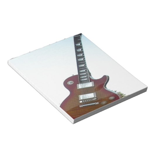 Bloc-note Guitare électrique (Incliné)