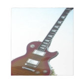 Bloc-note Guitare électrique (Devant)