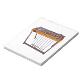 Bloc-note Guitare en acier (Tourné)