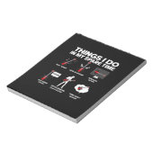 Bloc-note Guitare Guitariste Addicité Musique Guitariste Ann (Tourné)