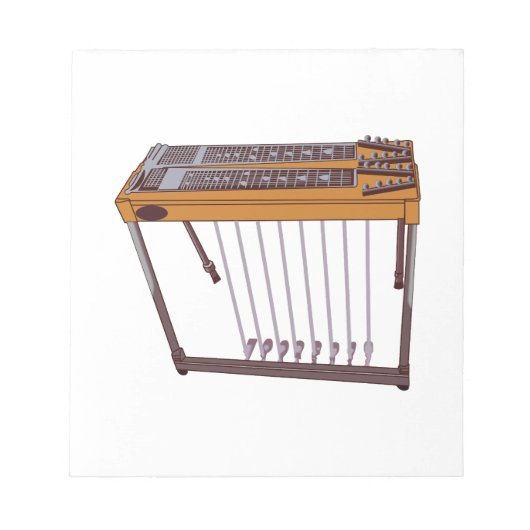 Bloc-note Guitare Steel (Devant)