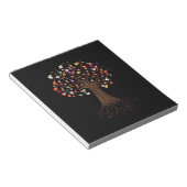 Bloc-note Guitariste Arbre Guitare Anniversaire (Incliné)