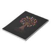 Bloc-note Guitariste Arbre Guitare Anniversaire (Tourné)