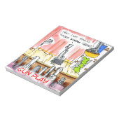 Bloc-note GunPlay Drôle Cartoon (Tourné)