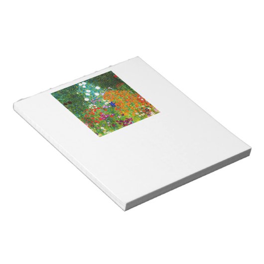 Bloc-note Gustav Klimt , “ Farmhouse garden ” (Incliné)