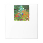 Bloc-note Gustav Klimt , “ Farmhouse garden ” (Devant)