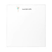 Bloc-note Gymnaste féminine (Devant)