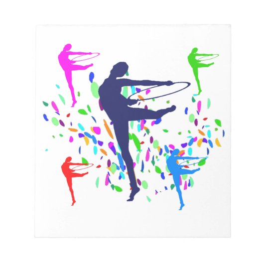 BLOC-NOTE GYMNASTIQUE ARTISTIQUE (Devant)