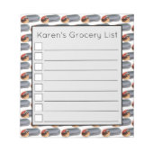 Bloc-note Gyro Gita Viande Sandwich Méditerranéen (Devant)