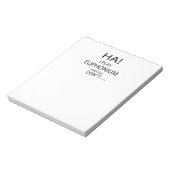 Bloc-note Ha Euphonium (Tourné)