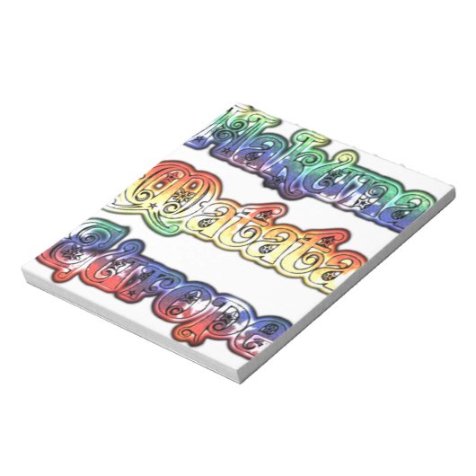 Bloc-note Hakuna Matata Europe Art Imprimer/Graphique (Tourné)