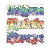 Bloc-note Hakuna Matata Europe Art Imprimer/Graphique (Devant)