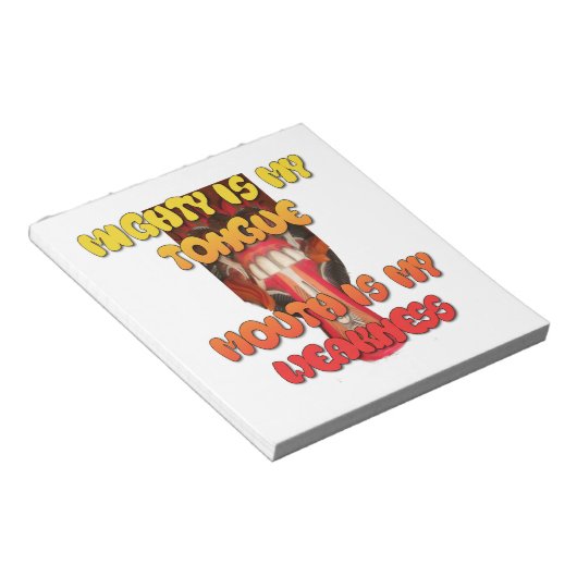 Bloc-note Hakuna Matata HAkuna Matata Big Mouth. (Incliné)