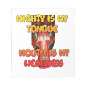 Bloc-note Hakuna Matata HAkuna Matata Big Mouth. (Devant)