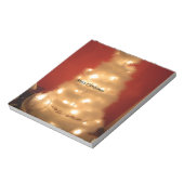 Bloc-note Hakuna Matata Joyeux Noël blanc (Tourné)