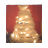 Bloc-note Hakuna Matata Joyeux Noël blanc (Devant)