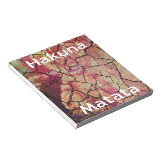 Bloc-note Hakuna Matata Lion Cub Design (Incliné)