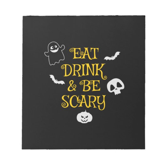 Bloc-note Halloween (Devant)
