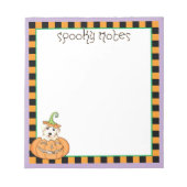 Bloc-note Halloween Bichon (Devant)