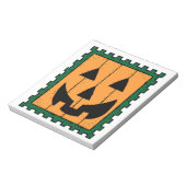 BLOC-NOTE HALLOWEEN CITROUILLE STAMP (Tourné)