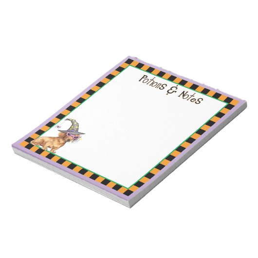 Bloc-note Halloween Dachshund (Tourné)