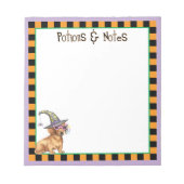 Bloc-note Halloween Dachshund (Devant)