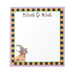 Bloc-note Halloween Dachshund