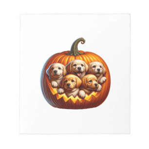 Bloc-note Halloween de chien