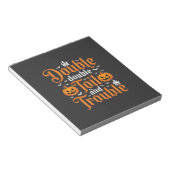 Bloc-note Halloween Double Double Toil and Trouble_1 (Incliné)