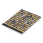 Bloc-note halloween emoji (Tourné)