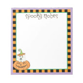 Bloc-note Halloween Eskie (Devant)