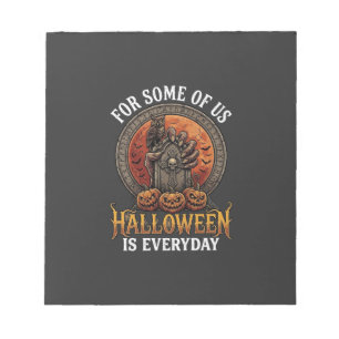 Bloc-note Halloween est tous les jours Monstre Main Pierre T